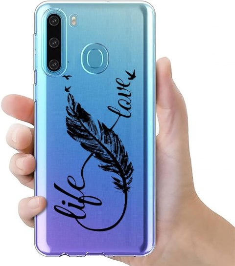 ZESTAW ETUI SAMSUNG GALAXY S21 5G BEZBARWNE Z PIÓRKIEM +FOLIA OCHRONNA ZESTAW ETUI SAMSUNG GALAXY S21 5G BEZBARWNE Z PIÓRKIEM +FOLIA OCHRONNA
