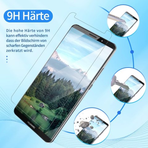 2x SZKŁO HARTOWANE DO HUAWEI MATE 10 PRO WYSOKA OCHRONA WYTRZYMAŁE