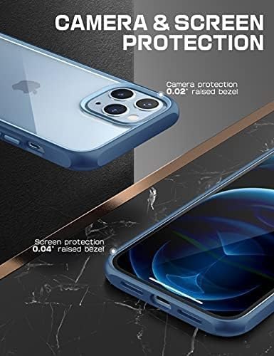 ETUI BUMPER BŁĘKITNE IPHONE 13 PRO 6.1'