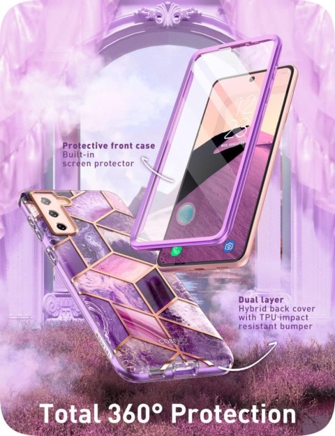 ETUI BUMPER FIOLETOWE SAMSUNG GALAXY S22+