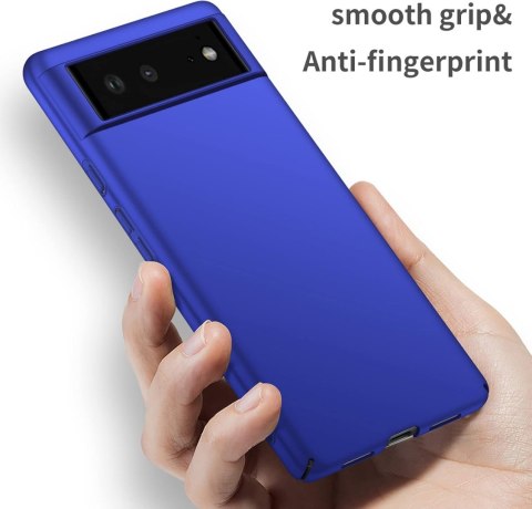 ETUI GOOGLE PIXEL 6 NIEBIESKIE TWARDE ULTRA LEKKIE WYTRZYMAŁE GB7N6 G9S9B ETUI GOOGLE PIXEL 6 NIEBIESKIE TWARDE ULTRA LEKKIE WYTRZYMAŁE GB7N6 G9S9B