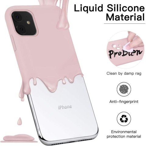 ETUI IPHONE 12 6.1' RÓŻOWE PLECKI ODPORNE MOCNE