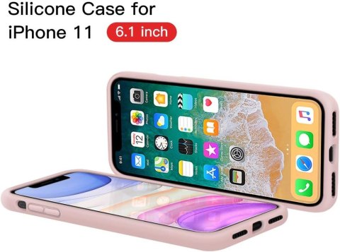 ETUI IPHONE 12 6.1' RÓŻOWE PLECKI ODPORNE MOCNE