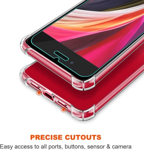 ETUI IPHONE SE 2020 2SZT SZKŁO HARTOWANE