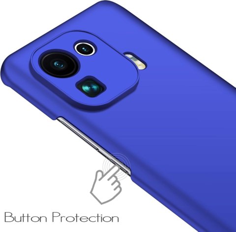 ETUI NIEBIESKIE MATOWE XIAOMI MI 11 PRO