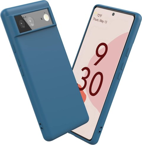 ETUI NIEBIESKIE SILIKONOWE GOOGLE PIXEL 6