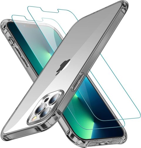 ETUI PRZEŹROCZYSTE IPHONE 13 PRO MAX 2xSZKŁO ETUI PRZEŹROCZYSTE IPHONE 13 PRO MAX 2xSZKŁO