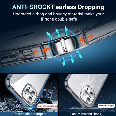ETUI PRZEŹROCZYSTE IPHONE 13 PRO MAX 2xSZKŁO ETUI PRZEŹROCZYSTE IPHONE 13 PRO MAX 2xSZKŁO