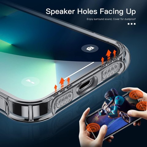 ETUI PRZEŹROCZYSTE IPHONE 13 PRO MAX 2xSZKŁO ETUI PRZEŹROCZYSTE IPHONE 13 PRO MAX 2xSZKŁO