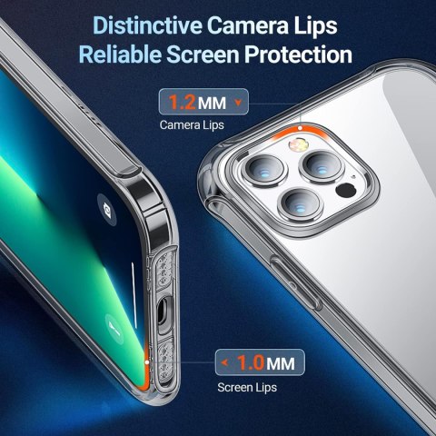 ETUI PRZEŹROCZYSTE IPHONE 13 PRO MAX 2xSZKŁO ETUI PRZEŹROCZYSTE IPHONE 13 PRO MAX 2xSZKŁO