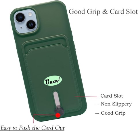 ETUI SILIKONOWE DO APPLE IPHONE 14 PLUS ZIELONE +MIEJSCE NA KARTY PORTFEL ETUI SILIKONOWE DO APPLE IPHONE 14 PLUS ZIELONE +MIEJSCE NA KARTY PORTFEL