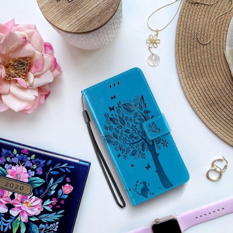 ETUI Z KLAPKĄ NIEBIESKIE SAMSUNG GALAXY S22 ULTRA+ZAWIESZKA NA RĘKĘ SM-S908 ETUI Z KLAPKĄ NIEBIESKIE SAMSUNG GALAXY S22 ULTRA+ZAWIESZKA NA RĘKĘ SM-S908