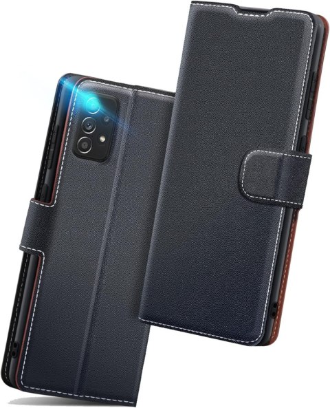 ETUI Z KLAPKĄ SAMSUNG GALAXY A52/A52S 4G/5G CZARNY