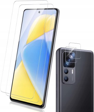 2xSZKŁO HARTOWANE XIAOMI 12T/12T PRO SZKŁO APARAT