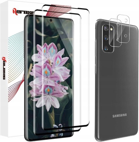 2xSZKŁO HARTOWANE SAMSUNG GALAXY S20 SZKŁO APARAT