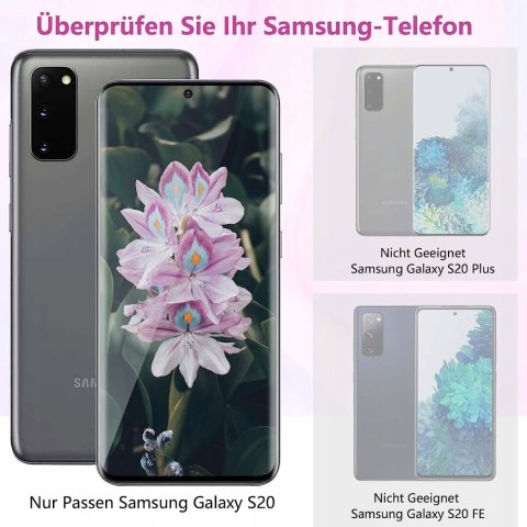 2xSZKŁO HARTOWANE SAMSUNG GALAXY S20 SZKŁO APARAT