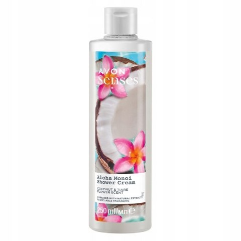 AVON KREMOWY ŻEL POD PRYSZNIC KOKOS KWIAT TAHITI 250ml