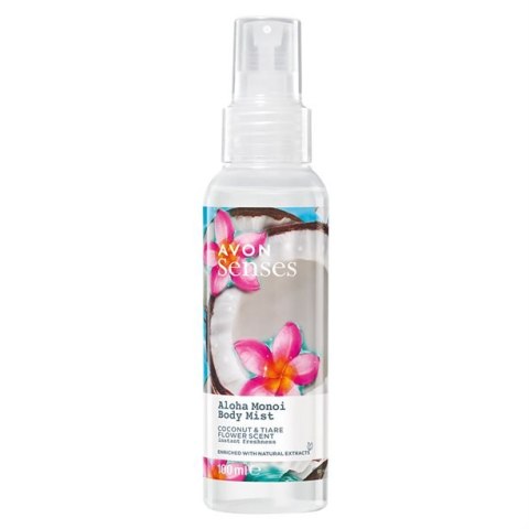 AVON MGIEŁKA DO CIAŁA ALOHA MONOI KOKOS KWIAT TAHITI 100ML