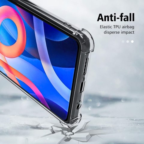 ETUI BEZBARWNE XIAOMI REDMI NOTE 11 +2x SZKŁO HARTOWANE +OCHRONA APARATU