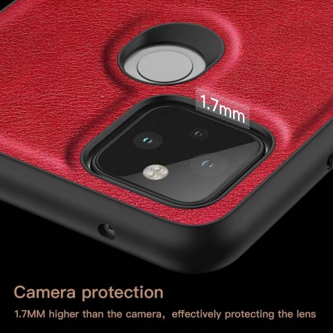 ETUI CZERWONE GOOGLE PIXEL 5A 5G ETUI CZERWONE GOOGLE PIXEL 5A 5G