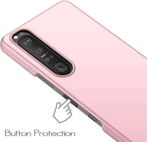 ETUI MATOWE RÓŻOWE SONY XPERIA 1 III ETUI MATOWE RÓŻOWE SONY XPERIA 1 III
