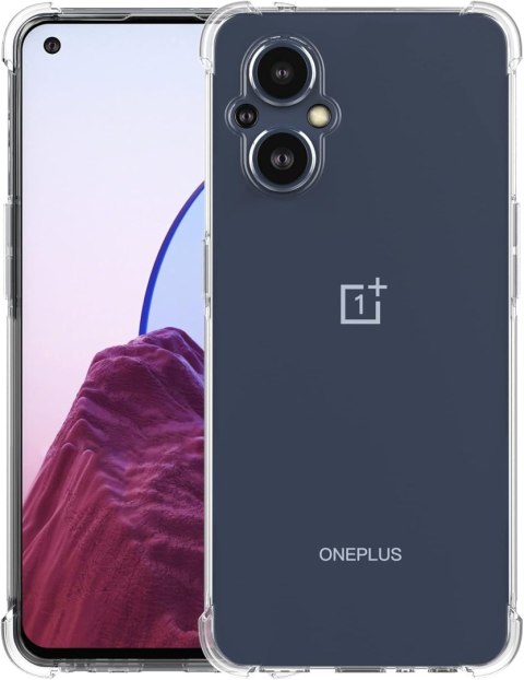 ETUI PLECKI ONEPLUS NORD N20 5G CASE SILIKONOWY PRZEZROCZYSTY WYTRZYMAŁY