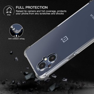 ETUI PLECKI ONEPLUS NORD N20 5G CASE SILIKONOWY PRZEZROCZYSTY WYTRZYMAŁY