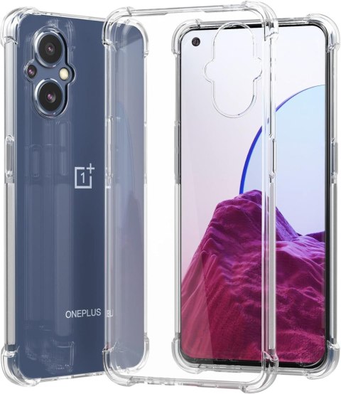 ETUI PLECKI ONEPLUS NORD N20 5G CASE SILIKONOWY PRZEZROCZYSTY WYTRZYMAŁY