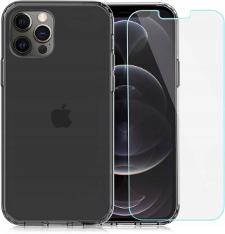 ETUI PRZEŹROCZYSTE SZKŁO IPHONE 12/12 PRO