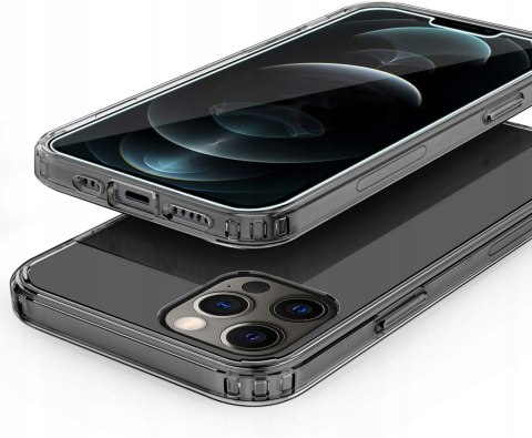 ETUI PRZEŹROCZYSTE SZKŁO IPHONE 12/12 PRO ETUI PRZEŹROCZYSTE SZKŁO IPHONE 12/12 PRO