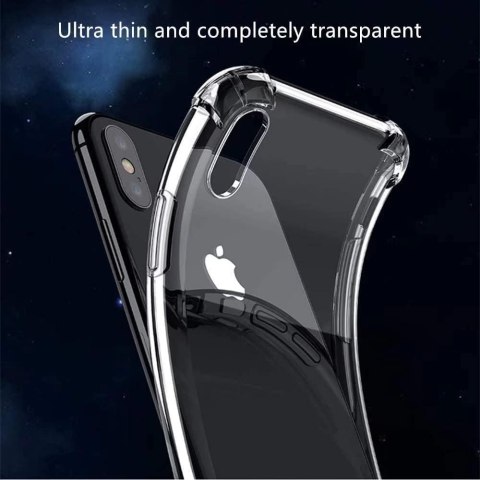 ETUI SILIKONOWE PRZEŹROCZYSTE IPHONE XS MAX 6.5'