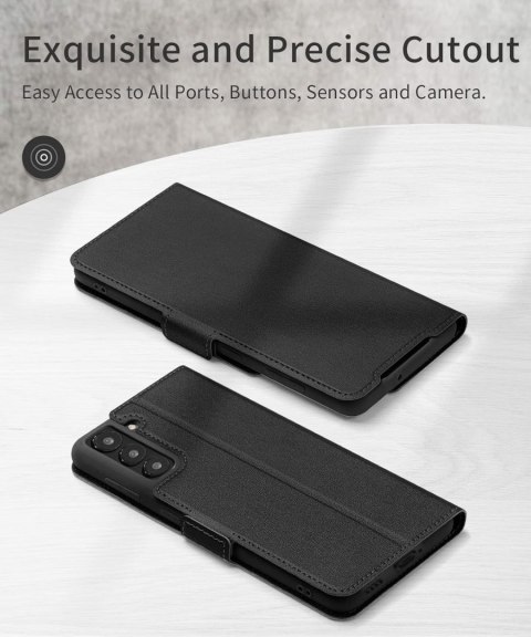 ETUI ZAMYKANE CZARNE SAMSUNG GALAXY S22+