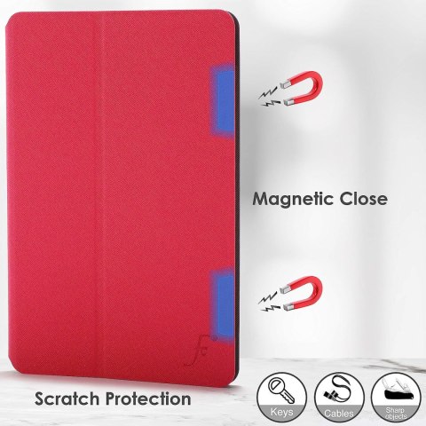 ETUI ZAMYKANE CZERWONE IPAD AIR 2022 10.9' 5TH GEN