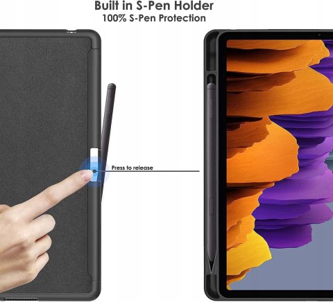 ETUI ZAMYKANE NIEBIESKIE SAMSUNG GALAXY TAB S7