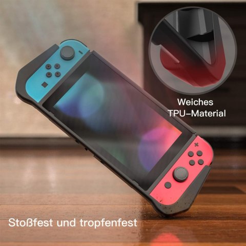 ETUI NINTENDO SWITCH CZARNE TPU