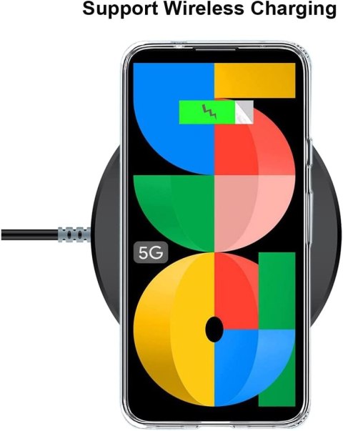 ETUI PRZEŹROCZYSTE DO GOOGLE PIXEL 5A 5G 6.34" CASE Z DINOZAUREM