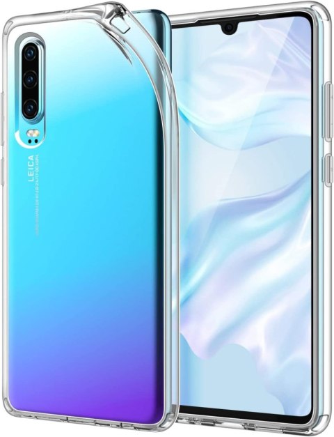 ETUI PRZEŹROCZYSTE HUAWEI P30 SILIKONOWE CASE OCHRONNY ELE-L09 ELE-L29