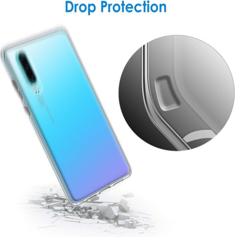 ETUI PRZEŹROCZYSTE HUAWEI P30 SILIKONOWE CASE OCHRONNY ELE-L09 ELE-L29