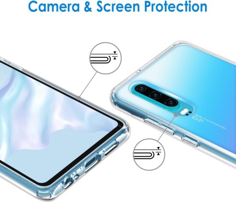 ETUI PRZEŹROCZYSTE HUAWEI P30 SILIKONOWE CASE OCHRONNY ELE-L09 ELE-L29