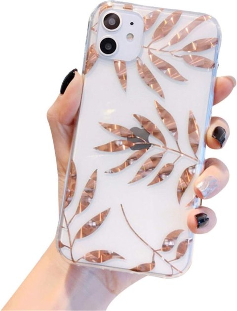 ETUI PRZEŹROCZYSTE LIŚCIE IPHONE 11 PRO MAX ETUI PRZEŹROCZYSTE LIŚCIE IPHONE 11 PRO MAX