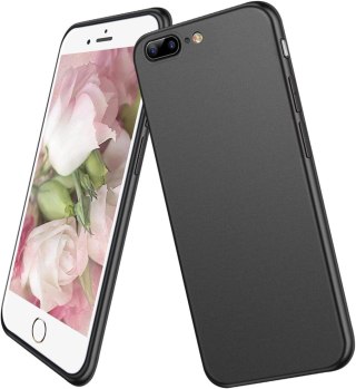 ETUI SILIKONOWE CZARNE APPLE IPHONE 8 Plus/ 7 Plus