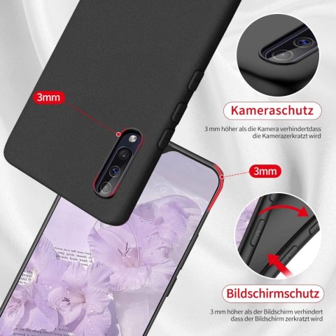 ETUI SILIKONOWE CZARNE SAMSUNG GALAXY A50