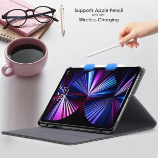 ETUI Z KLAPKĄ ZAMYKANE TABLET APPLE IPAD PRO 12.9" 2021 CASE CZERWONY