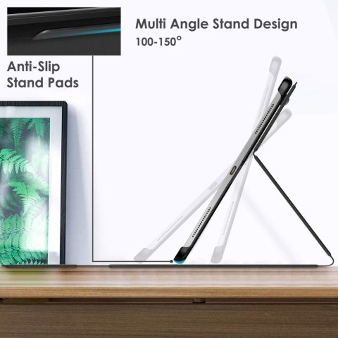 ETUI Z KLAPKĄ ZAMYKANE TABLET APPLE IPAD PRO 12.9" 2021 CASE CZERWONY