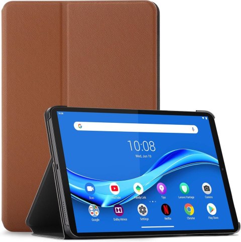 ETUI ZAMYKANE BRĄZOWE LENOVO TAB M10 HD 2nd GEN