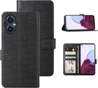 ETUI ZAMYKANE CZARNE ONEPLUS NORD N20 5G