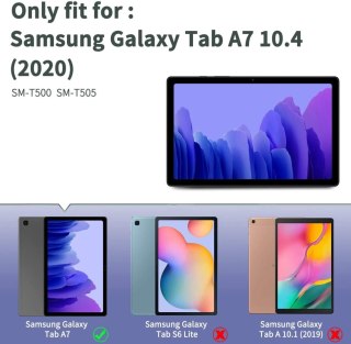 ETUI ZAMYKANE NIEBIESKIE SAMSUNG GALAXY TAB A7 10.4'