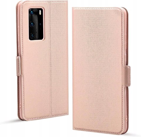 ETUI ZAMYKANE RÓŻOWE HUAWEI P40 PRO