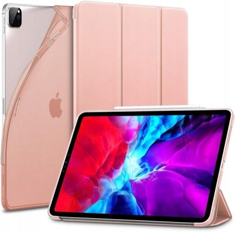 ETUI ZAMYKANE RÓŻOWE IPAD PRO 12.9' 2020/2018