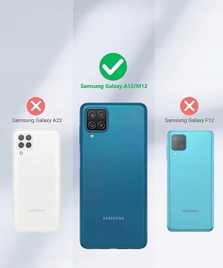 ETUI ZAMYKANE RÓŻOWE SAMSUNG GALAXY A12/M12/A12 NACHO